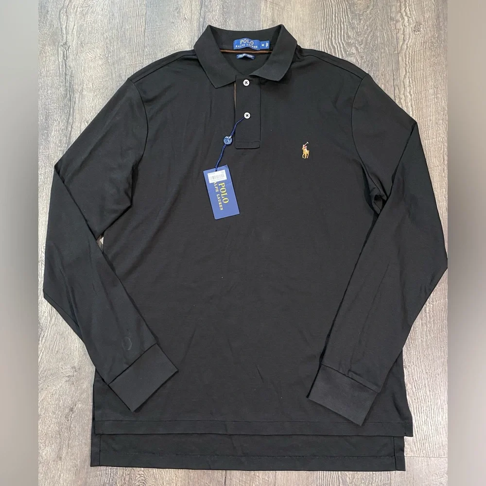 Polo Ralph Lauren Classic Fit Long Sleeve Soft Touch Polo